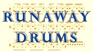 Runaway - half•alive  - Drums Sheet Music