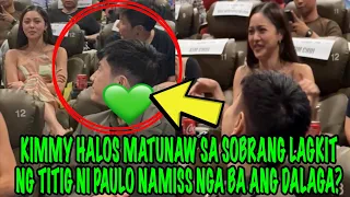 KIMMY HALOS MATUNAW SA SOBRANG LAGKIT NG TITIG NI PAULO NAMISS NGA BA ANG DALAGA?