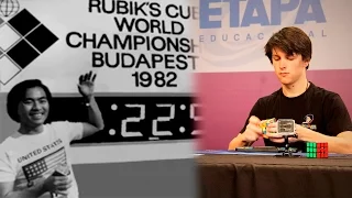 History of Rubik's Cube World Records 1982 - 2016