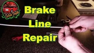 The REAL way to repair metal brake lines !