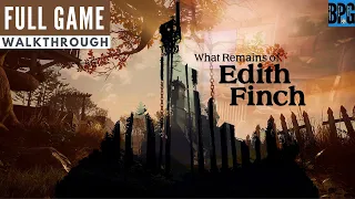 What Remains of Edith Finch - Full Game Walkthrough - 4K 60FPS - No Commentary