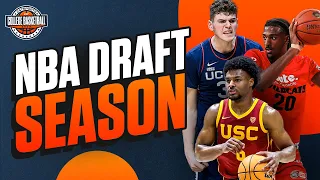 The College Basketball Show: NBA Draft Combine Standouts | Stay or Go?  | LIVE From NBA Combine