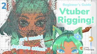 How to Set Up Art Meshes + Texture Atlas Tutorial [Live2d for Beginners Part 2]