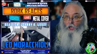 Leo Moracchioli Reaction: Johnny B. Goode (Metal Cover) - Requested