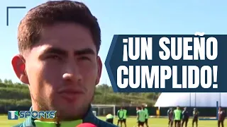 Pablo Monroy: "Estar aquí (en la Selección Mexicana) es un SUEÑO HECHO REALIDAD"