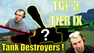 My TOP 3 Tier IX Tank Destroyers in 2022! | World of Tanks