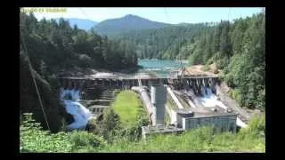 Time Lapse of Elwha River Dam Removals