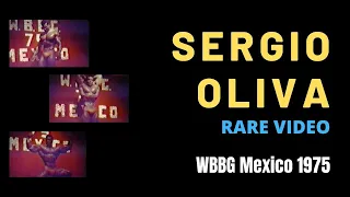 Sergio Oliva 1975 - RARE VIDEO ROUTINE