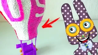 Diy ЗАЯ ОТПРАВИЛСЯ в ПУТЕШЕСТВИЕ? Сделала Воздушный Шар из 3d ручки by DianaShow