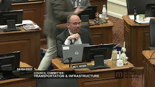 04/04/23 Council Committee: Transportation & Infrastructure