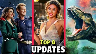 Top 8 Hollywood Updates | The Boys Season 4 & 5 | Avengers 5 | Jurassic World 4