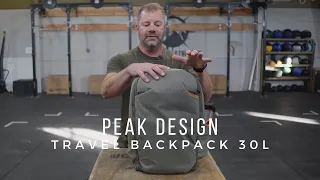 Peak Design Travel Backpack 30L - Streamlined Weatherproof and Stylish