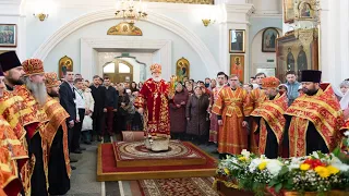 Великая Пасхальная Вечерня  в Свято-Духовом кафедральном соборе города Минска.