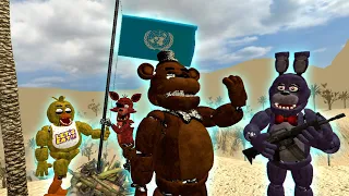 Freddy and Friends Join the HellDivers!!! (Gmod FNaF RP)