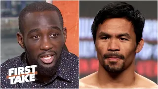 Terence Crawford: Manny Pacquiao ran from me and didn't want to fight me | First Take