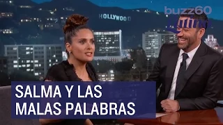 Salma Hayek prefiere decir malas palabras en español