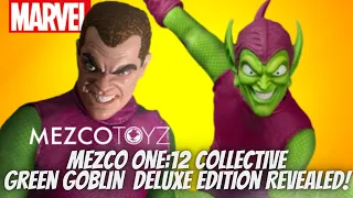 Mezco Toyz One:12 Collective Green Goblin Deluxe Figure Revealed!!