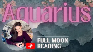 AQUARIUS | A Clever Plan But Know Your Worth All The Same | Full Moon Reading | April 2024