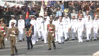 Bastille Day Parade held in Paris