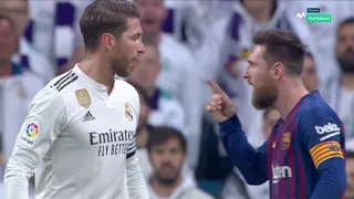 Sergio Ramos fouls Lionel Messi  |  Realmadrid vs Barcelona 03-03-2019 HD