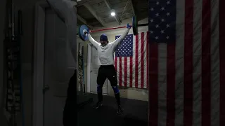 Power Snatch @ 185lbs