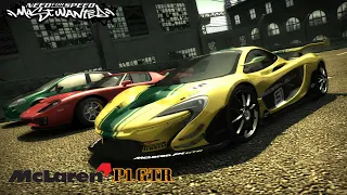 McLaren P1 GTR | NFS MostWanted 2005 | Slowest McLaren P1 Ever | remastered graphics |