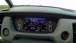 Fuel consumption test - 140km/h (autobahn) - Honda Jazz Crosstar e:hev POV