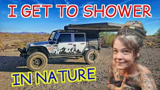 Jeep/Van Life | How I Shower Living In A Jeep