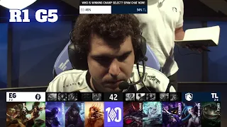 EG vs TL - Game 5 | Round 1 Playoffs S12 LCS Spring 2022 | Evil Geniuses vs Team Liquid G5