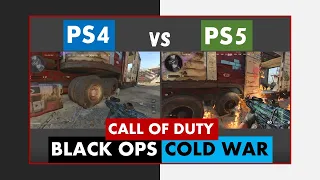 PS5 vs PS4 Black Ops Cold War Gameplay