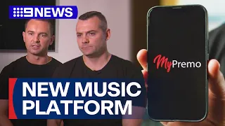 New Australian music platform helping artists monetise their work | 9 News Australia