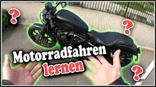 Motorradfahren lernen | Anfahren  Kuppeln Schalten | A1 A2 A (Ausführlich)