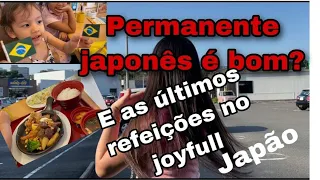 Nosso último dia de restaurante joyfull no Japão e fiz permanente japonês no cabelo - Loyana Baba