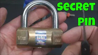 (29) Viro Cylindrical Padlock Secret Revealed & Picked Open