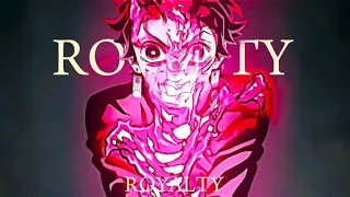 Tanjiro - Royalty [ AMV Edit ]  Demon Slayer Season 3