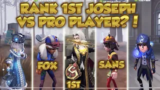 #17 Can 1st Joseph Win Against Pro Player? | Hospital | Identity V | 第五人格 | 제5인격