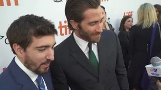 Jake Gyllenhaal at the Tiff Red Carpet Premiere of "Stronger"