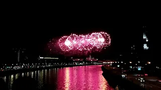 Russian 2021 Victory Day fireworks - Российский салют ко Дню Победы 2021 года