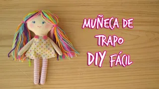 Como hacer una muñeca de trapo paso a paso |DIY