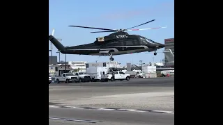 Helicopter Landing at LAX