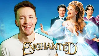 I Watched Disneys *ENCHANTED* For The FIRST TIME And It Was INCREDIBLE!