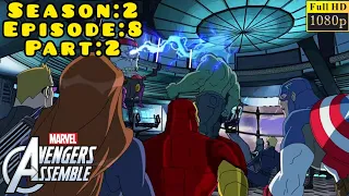 Avengers Assemble S02 | E08 Head To Head | P02 In Hindi | #MarvelDevilsKing