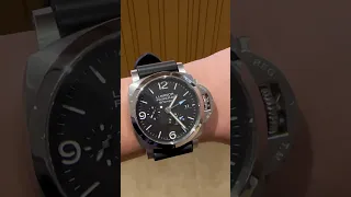 Panerai Luminor BiTempo GMT | Finally get this BLACK 2022 novelty PAM01360 🤭🤭🤭