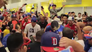 Dominican Lesson to Americans of How to Celebrate a Baseball Match!