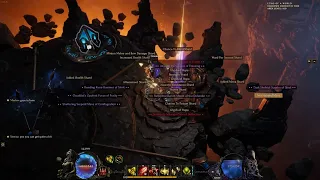 Last Epoch 2100 Corruption Melee Healing Hands paladin monolith+boss