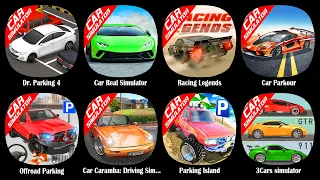 Dr. Parking 4,Car Real Simulator,Racing Legends,Car Parkour,Offroad Parking,Car Caramba: Driving Sim