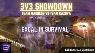 🔴 LIVE | ExCaL drafted in - Team Madness vs Team Kazuya | C&c Zero Hour