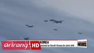 Two U.S. B-1B bombers dispatched to South Korea for joint drill