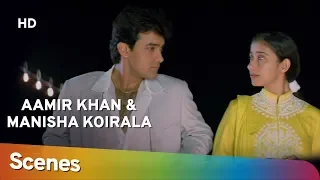 Aamir Khan & Manisha Koirala scenes from Mann -  Superhit 90's Romantic Movie