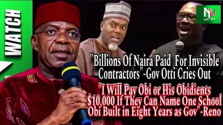 (21-4-24) "I'll Pay Obi $10k If They Can Name One School Obi Built As A Gov"-Reno| Edo State 2024